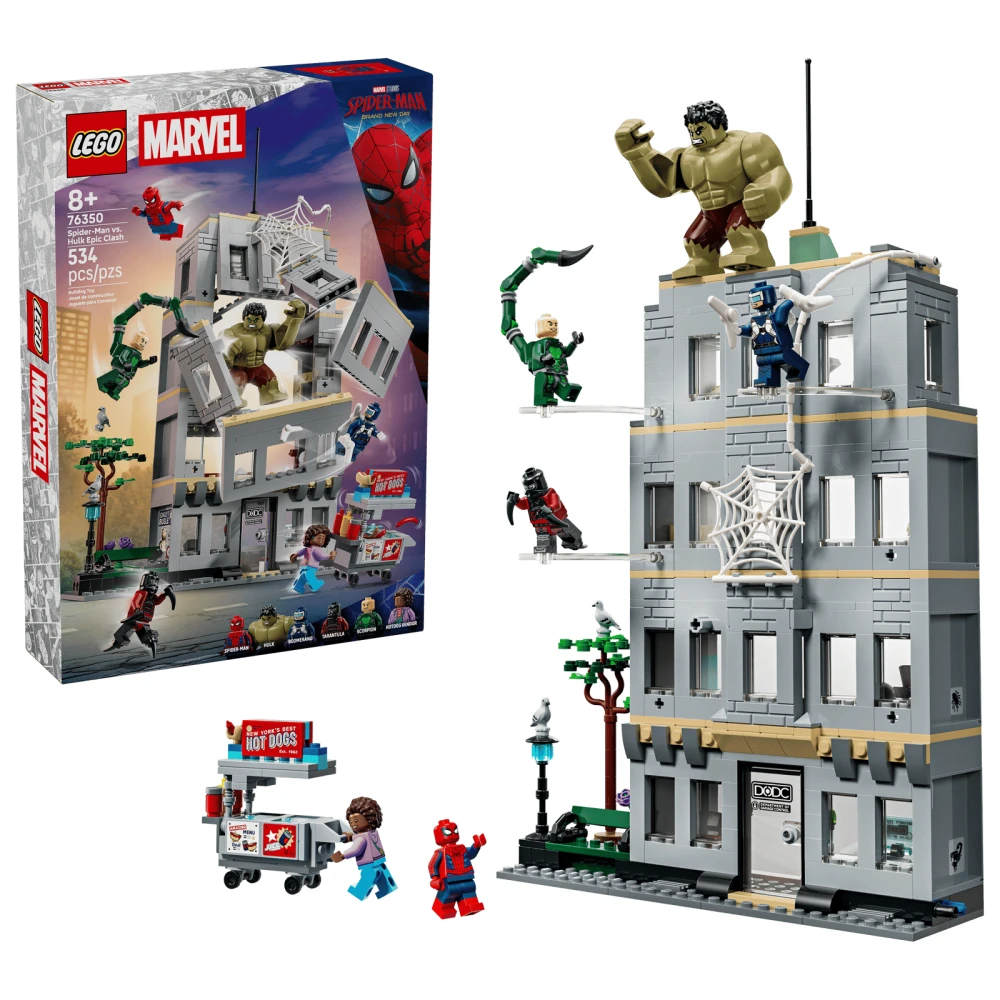 LEGO Super Heroes Spider-Man vs. Hulk Epic Clash 76350