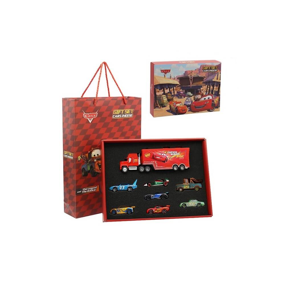 სასაჩუქრე ნაკრები Disney Pixar 8 Car Sets