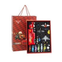 Disney Pixar Cars Gift Box McQueen Aircraft & Car Set 15