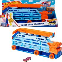 Hot Wheels City Speed Drop Transport Hauler დიდი გადამყვანი ტრაილერი